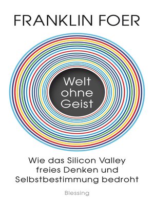 cover image of Welt ohne Geist